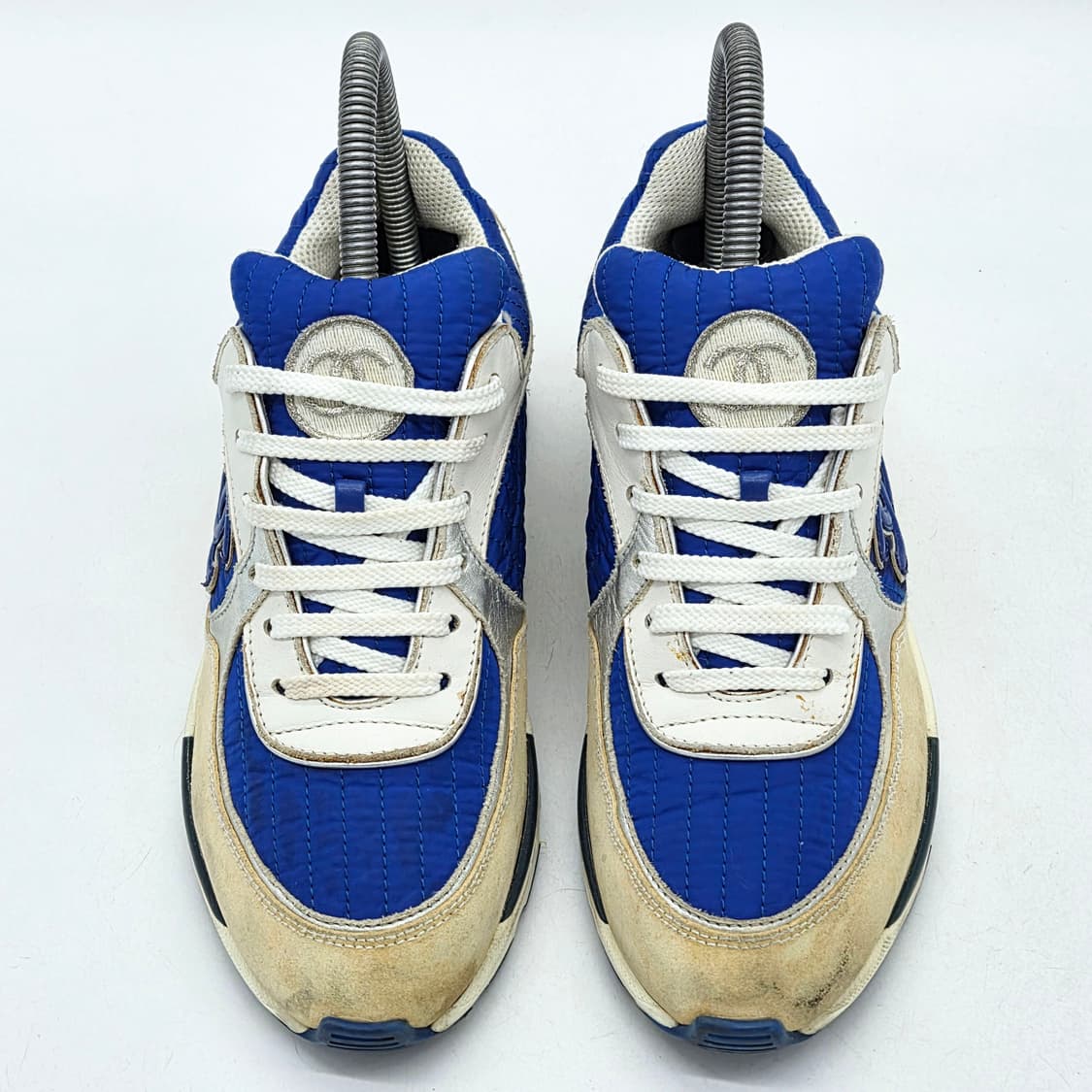 샤넬 우먼스 크루즈 스니커즈 블루 (36) 상품이미지5