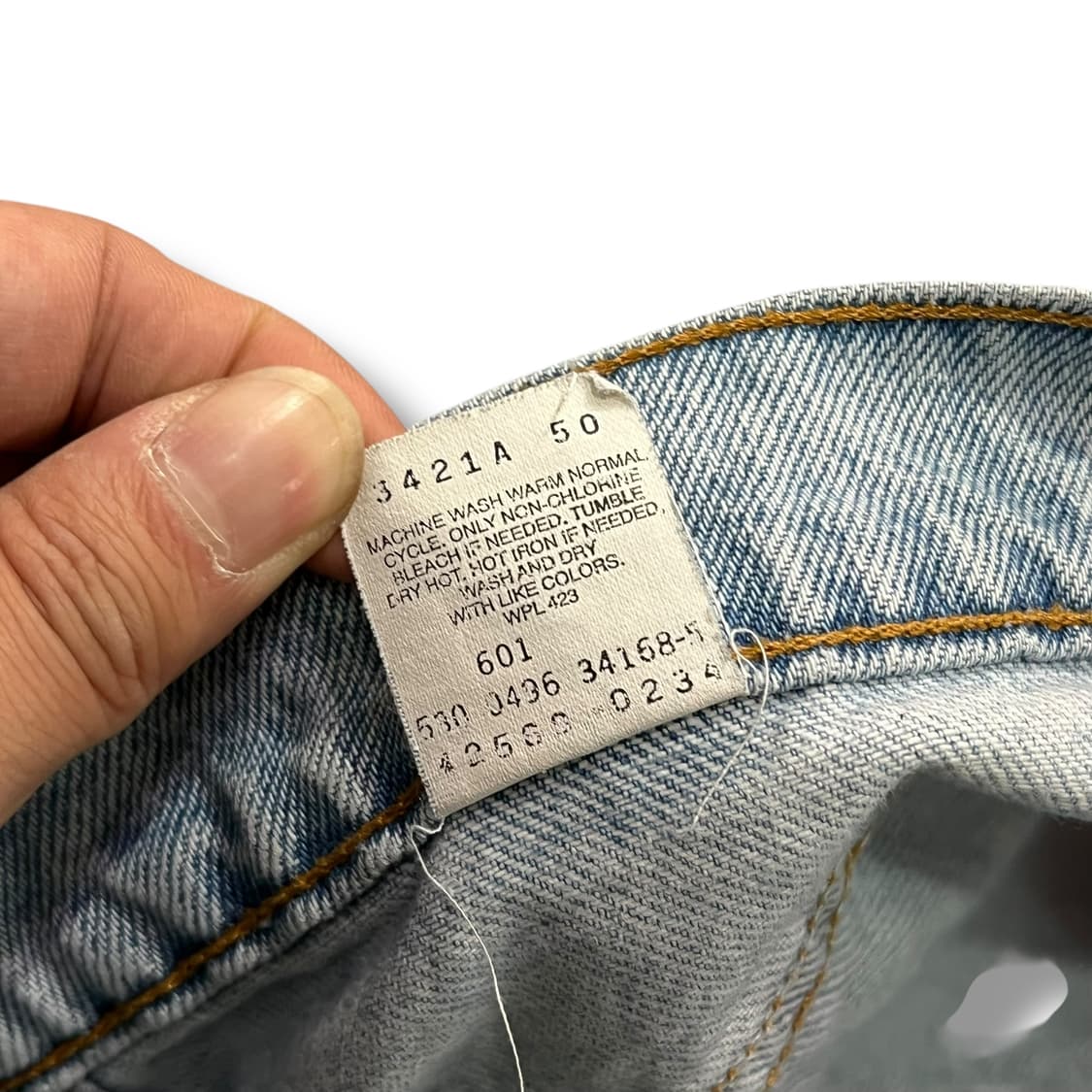  USA 리바이스 560 오렌지탭 데님팬츠 y13973 상품이미지8