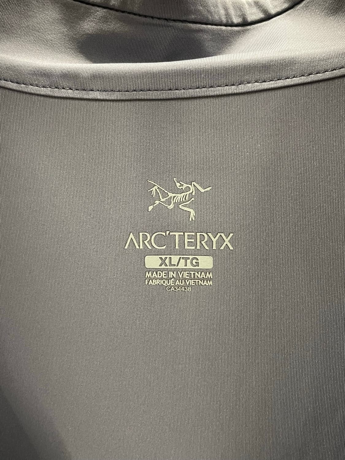 Arcteryx 아크테릭스 블루 하프집업 슬리브스 XL 상품이미지4