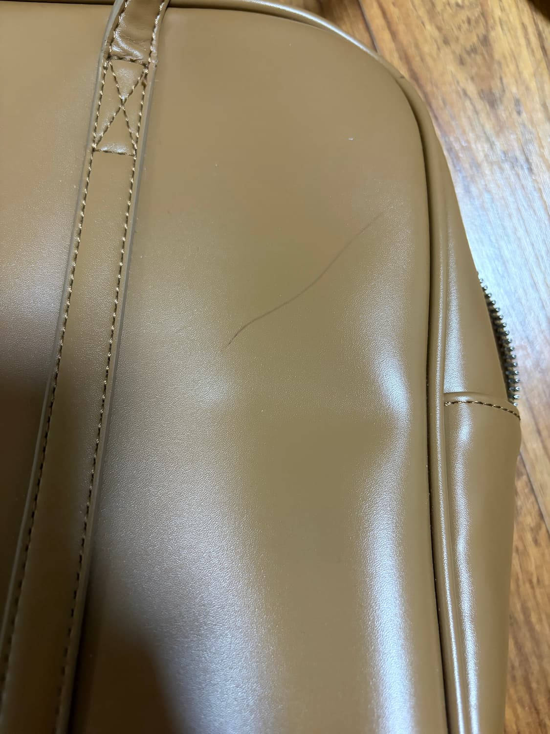 슈펜 여성용 레더 스퀘어 숄더백 HPABGEF908 상품이미지3