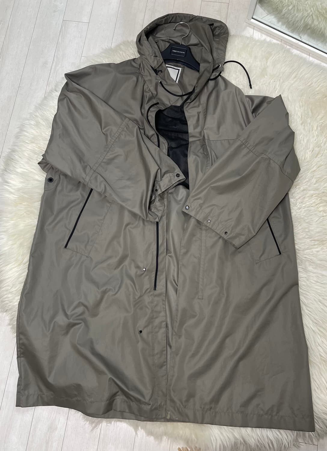 우영미 레인코트 우영미 자켓 우영미 바람막이 상품이미지5