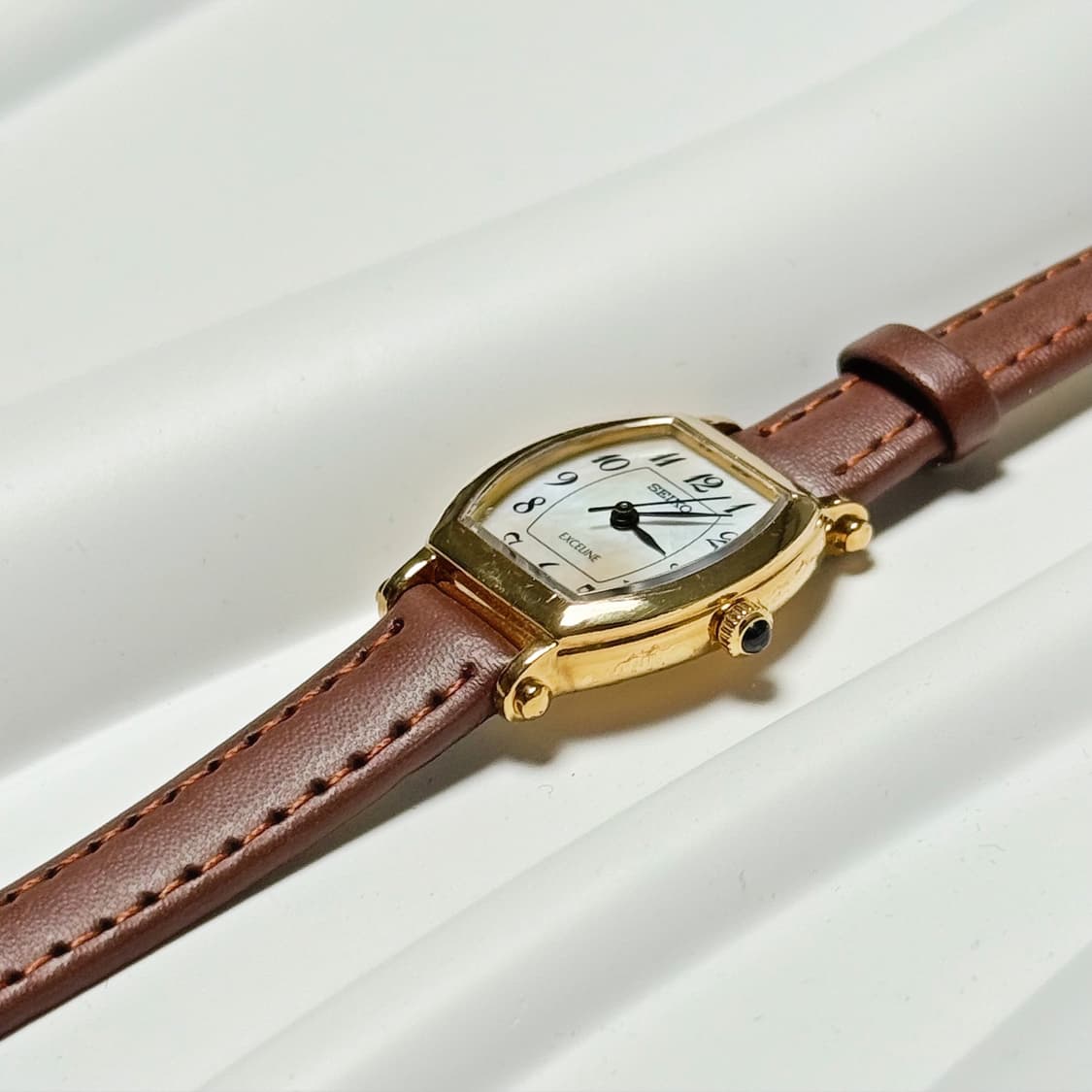 80's90's 세이코 빈티지 엑셀린 토노형 데일리 워치 상품이미지6