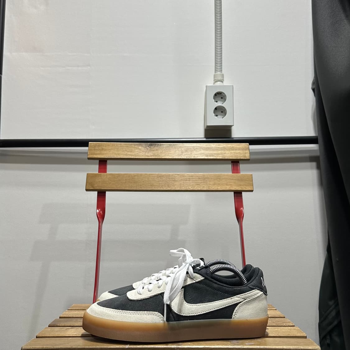 250) 나이키 운동화 남녀공용 신발 킬샷 OG 블랙 스니커즈 상품이미지3