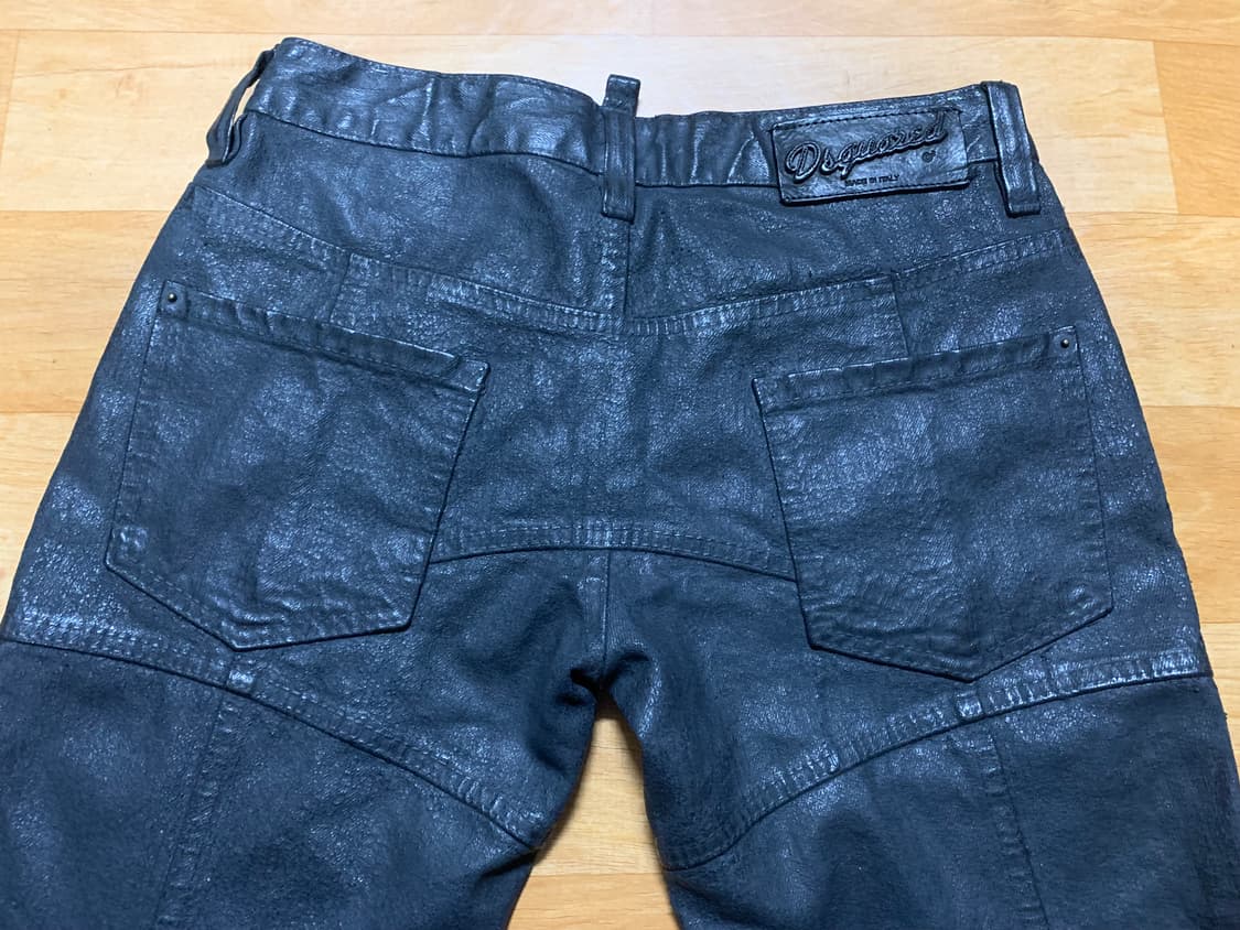 DSQUARED2 11/FW 디스퀘어드 바이커 진 크롭 팬츠(오일클로즈) 상품이미지9