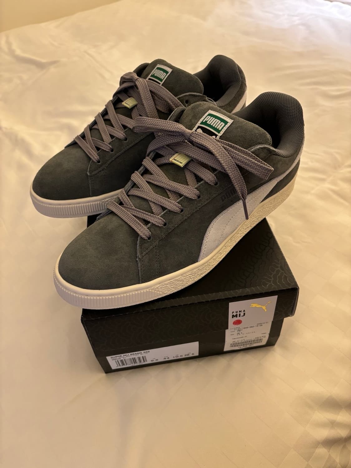 SSZ x PUMA SUEDE MIJ 그레이 285 상품이미지1