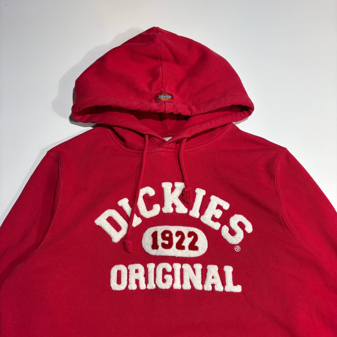 디키즈 레드 로고 후드티 상품이미지2