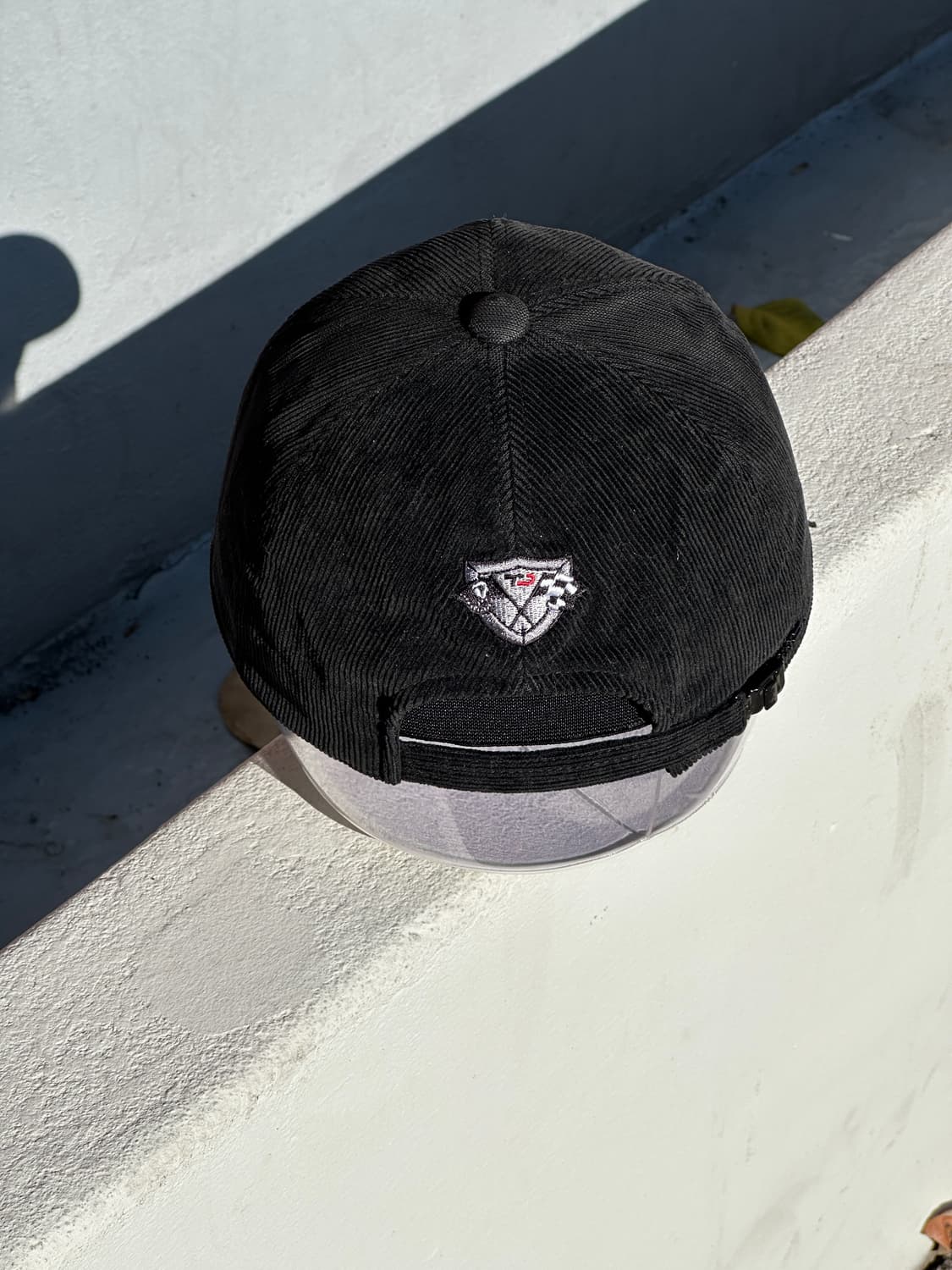 [M] 테일러메이드 블랙 코듀로이 볼캡 모자 상품이미지4