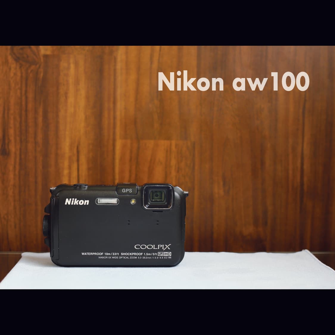 레어 <준 민트급> 니콘 쿨픽스 aw100 블랙 빈티지 디카 상품이미지10