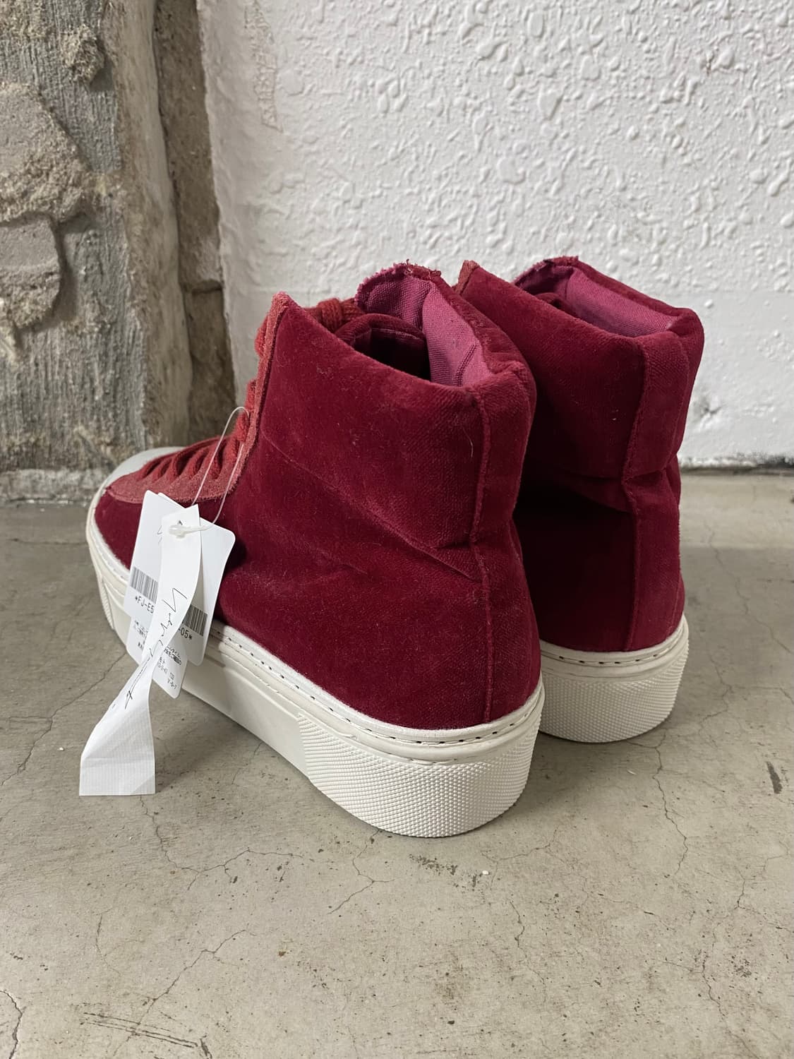 요지 야마모토 레귤레이션 플랫폼 하이탑 상품이미지6