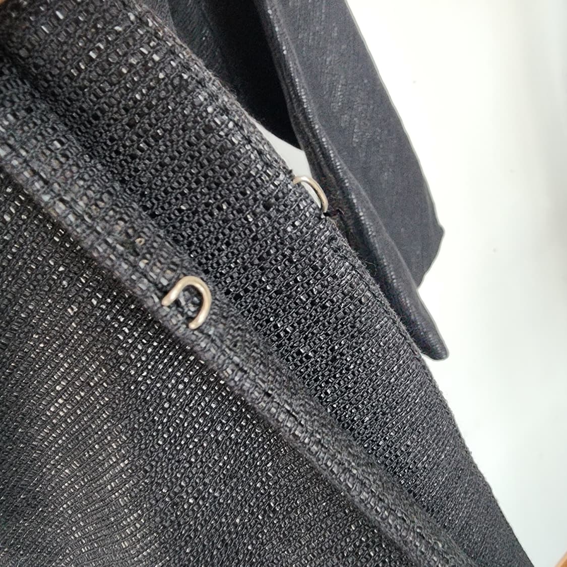 클럽모나코 블랙 메탈 하프 자켓 상품이미지5