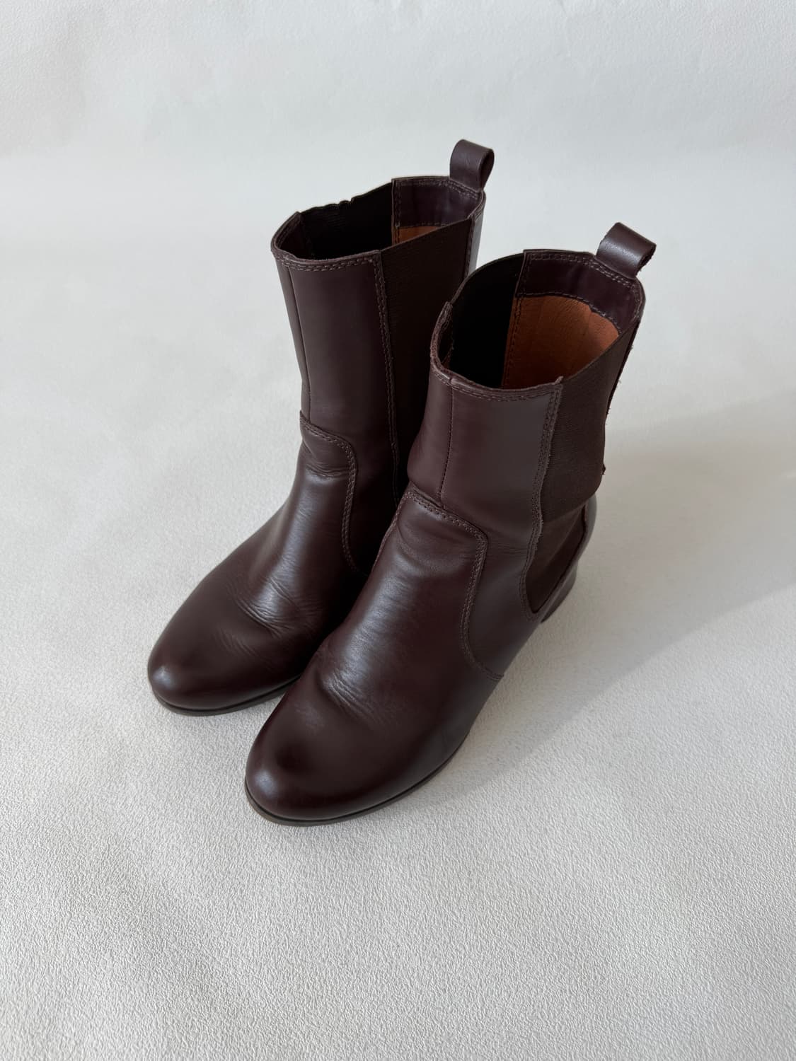 [235]쿠에른(CUEREN) 레더 첼시 부츠 상품이미지4