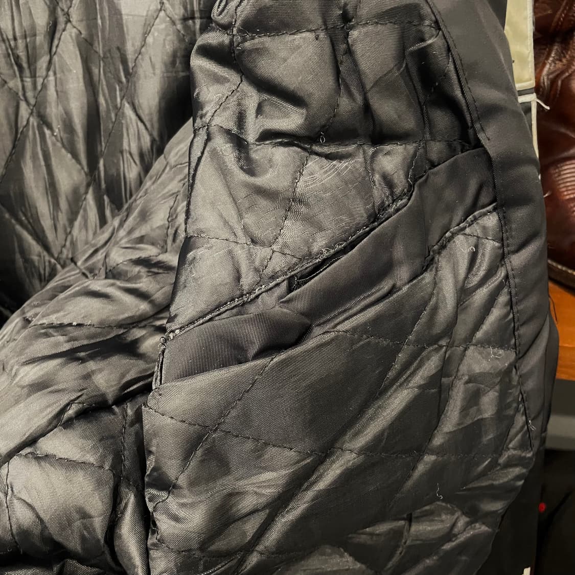 페라리 보다폰 F1 레더 패치 레이싱 자켓 바이커 자켓 상품이미지8