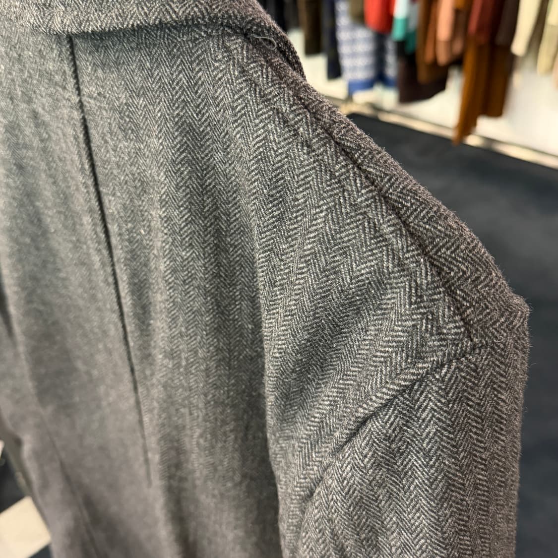 [L] A.blue garments 헤링본 자켓 상품이미지7