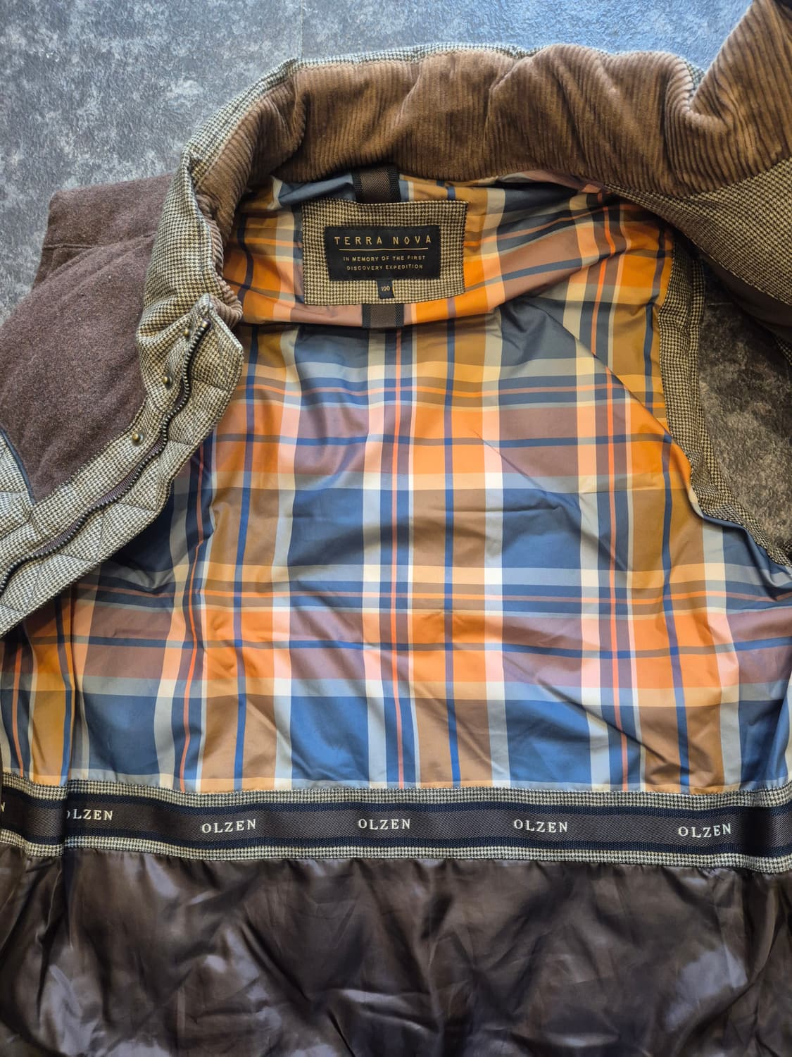 올젠 Terra Nova 남성 퀼팅 조끼 - 100사이즈 상품이미지5