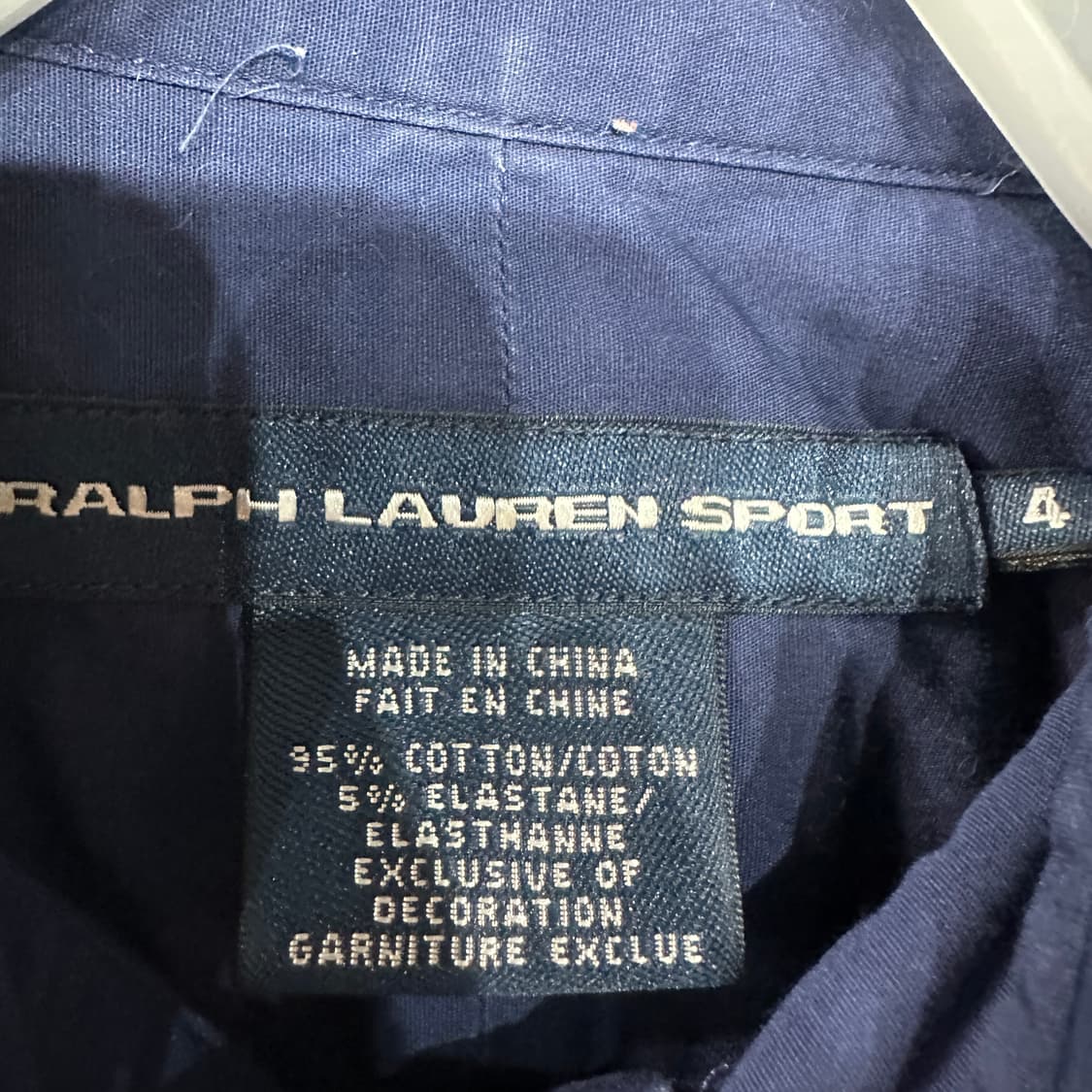 랄프로렌 여성 셔츠 S-M 상품이미지3