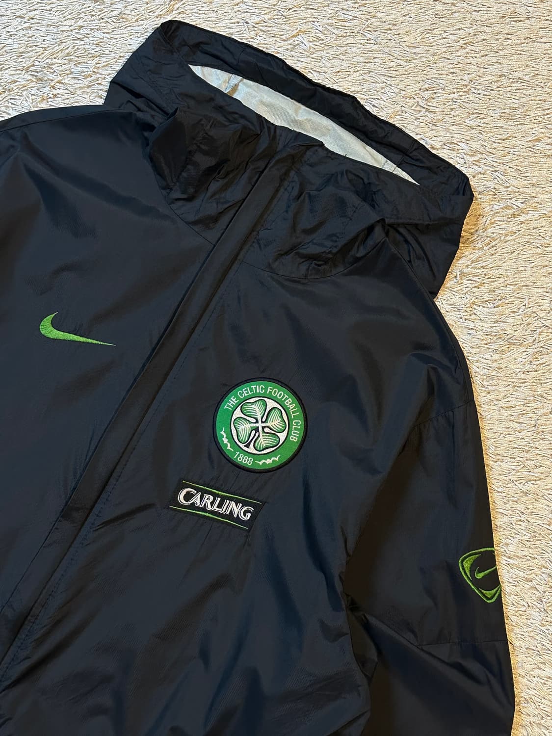 대장급) 나이키 셀틱 09-10 후드 바람막이 자켓 블랙 상품이미지2