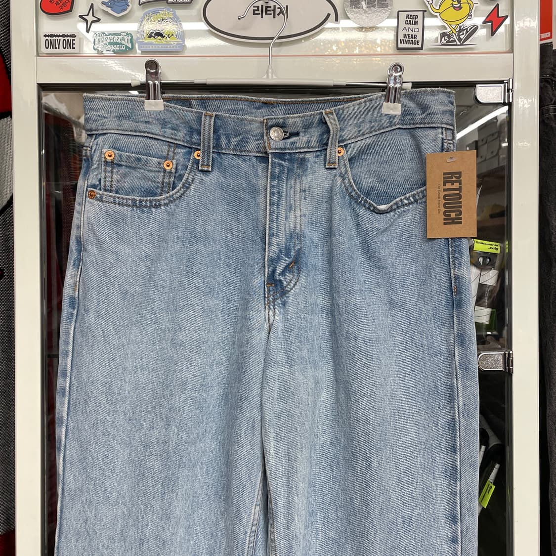 리바이스 550 라이트 블루 워시드 상품이미지2