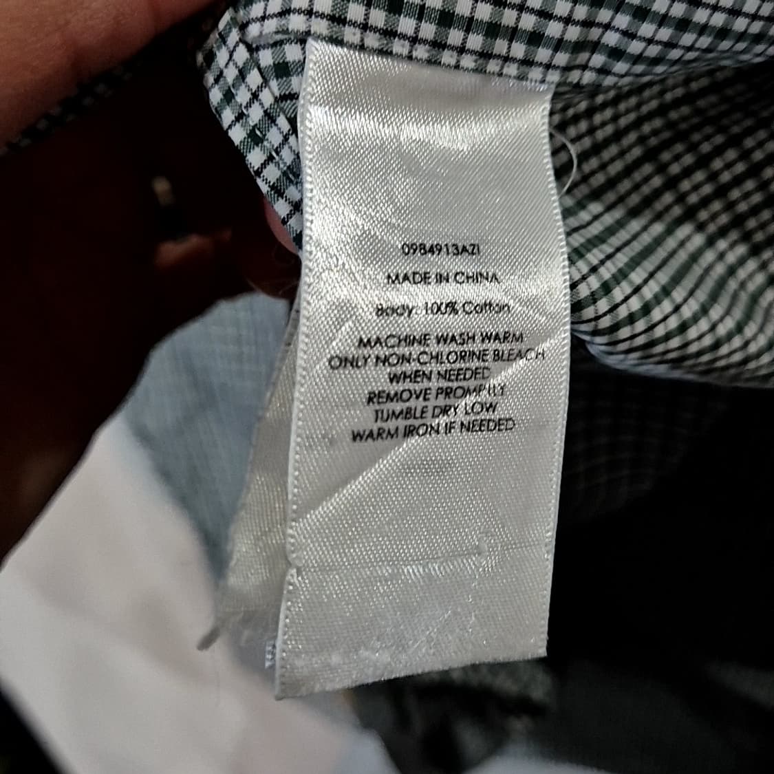 폴로 랄프로렌 체크 셔츠 상품이미지5