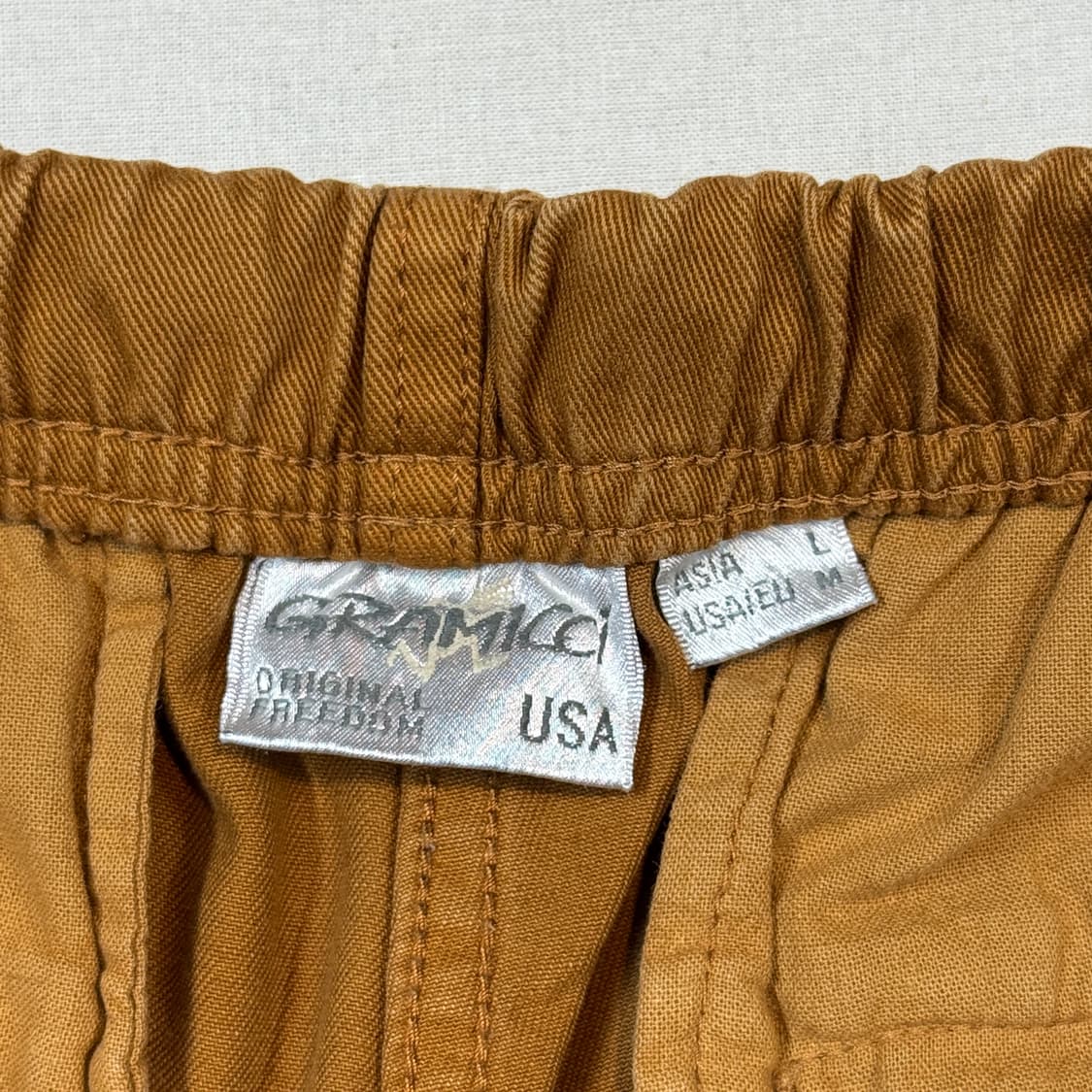 L) 그라미치 루즈테이퍼드 면바지 카멜 브라운 상품이미지8