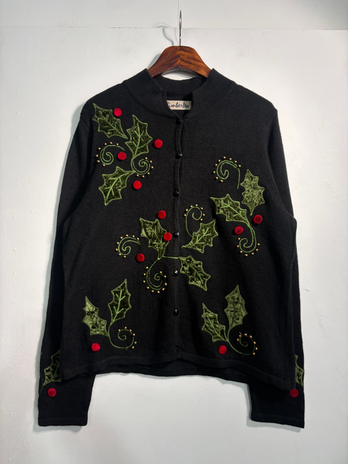U.S.A. 크리스마스 리스 가디건 L 어글리니트  상품이미지1