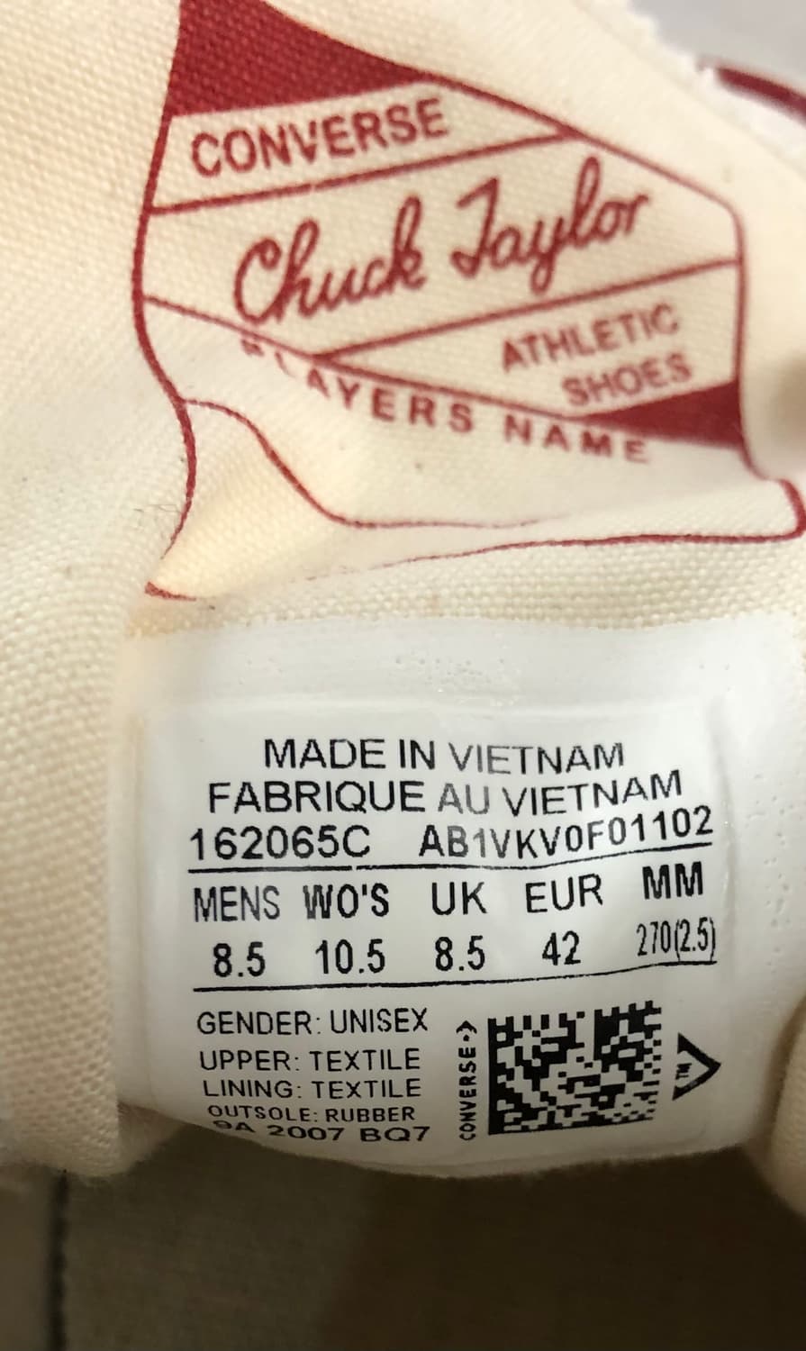 컨버스 척테일러 70 로우 아이보리 270 상품이미지7