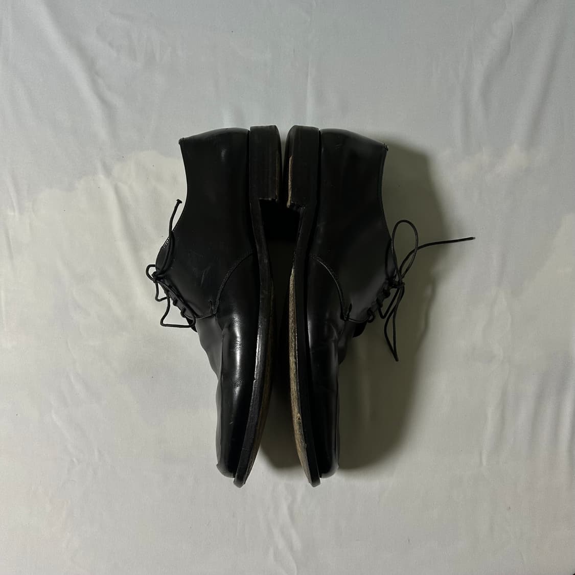 Prada semi square toe derby shoes 상품이미지4