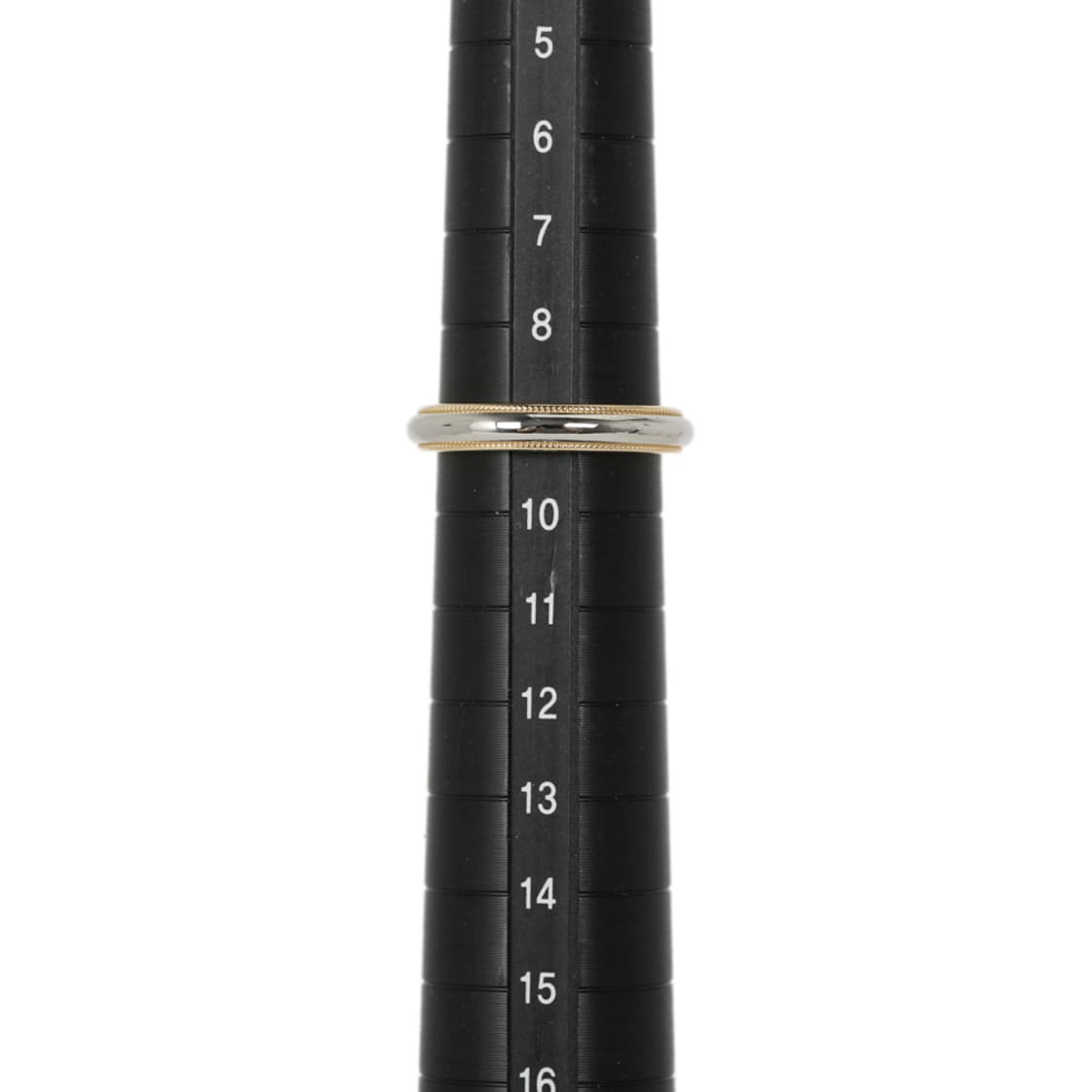 티파니 투게더 밀그레인 밴드링 3.5MM 18K 콤비 반지 9호 상품이미지8