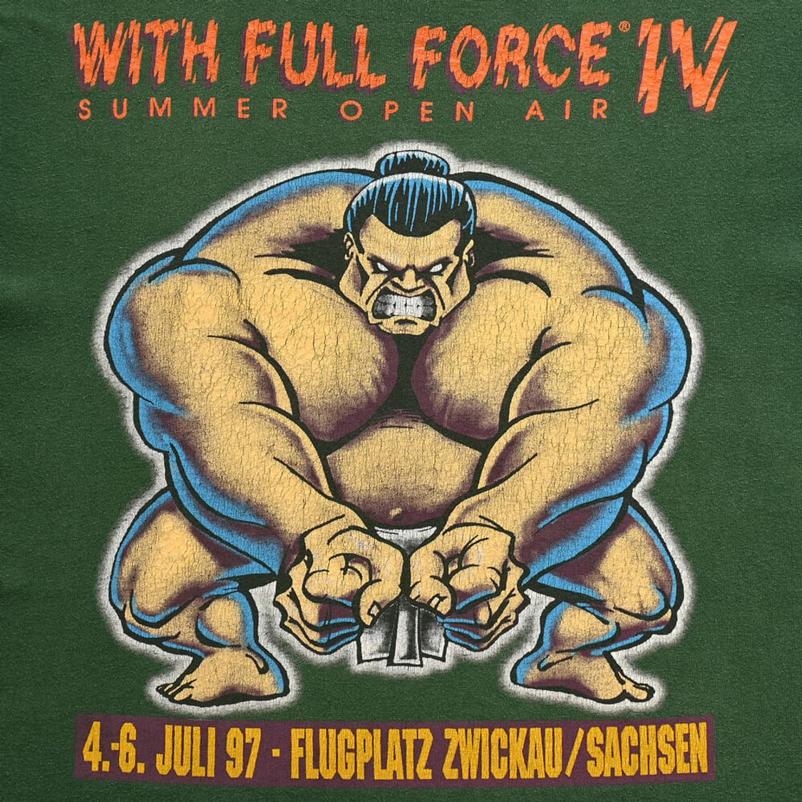 90s With Full Force 빈티지 티셔츠 상품이미지4