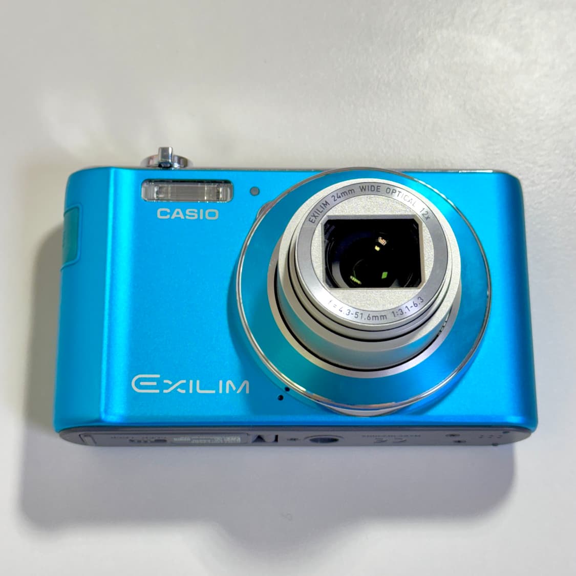 카시오 엑슬림 EX-ZS210 블루 빈티지디카 상품이미지7