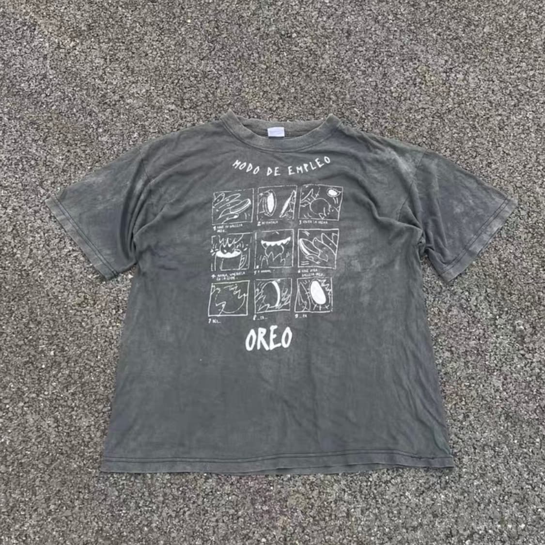 빈티지 00s Sunfaded Oreo 티셔츠 상품이미지1