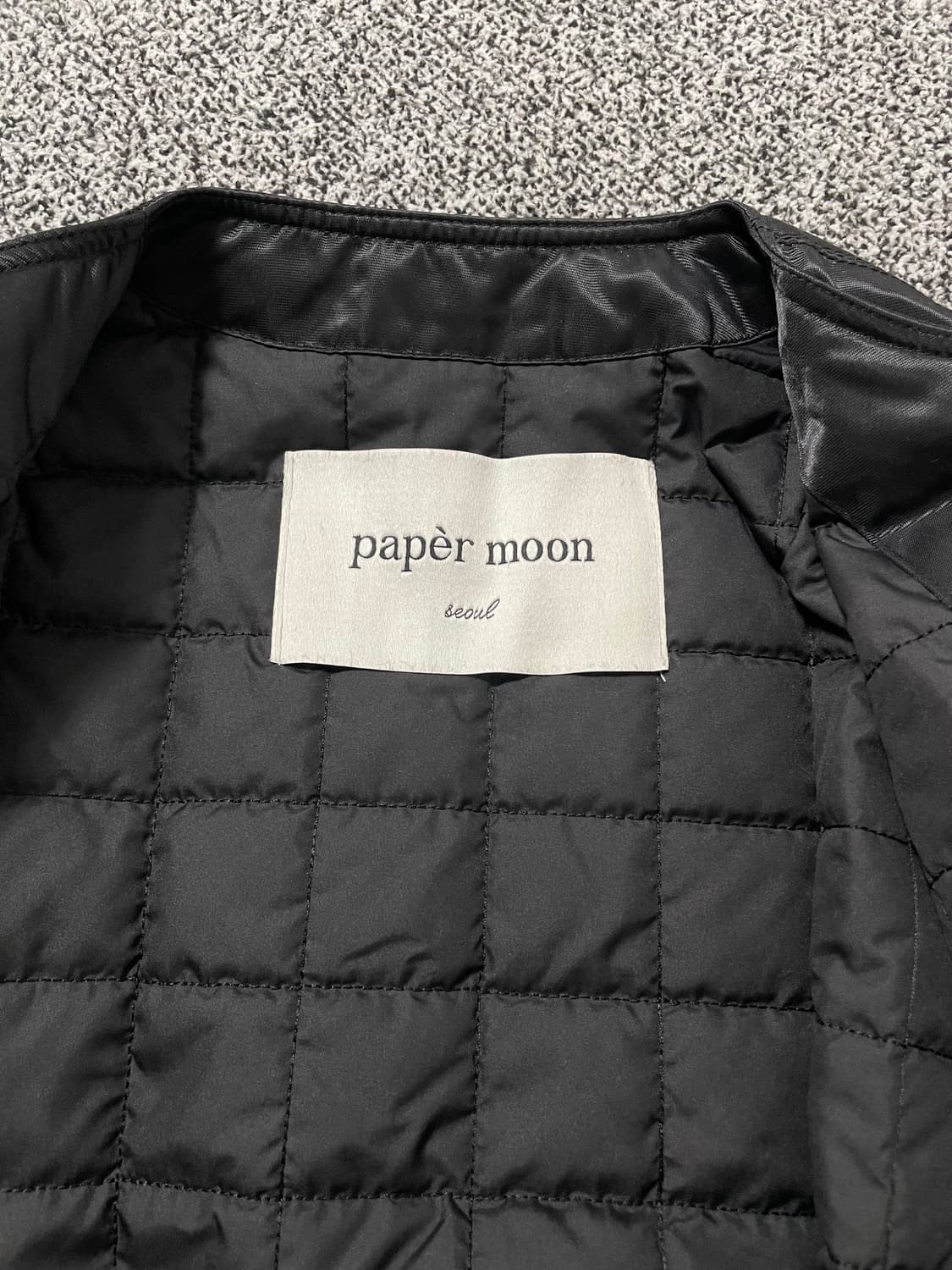 빈티지9. 페이퍼문 ma-1 누빔 봄버 자켓 항공점퍼 상품이미지3