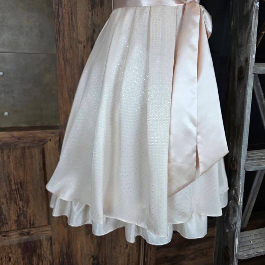 블러쉬 핑크 칵테일 원피스 상품이미지3