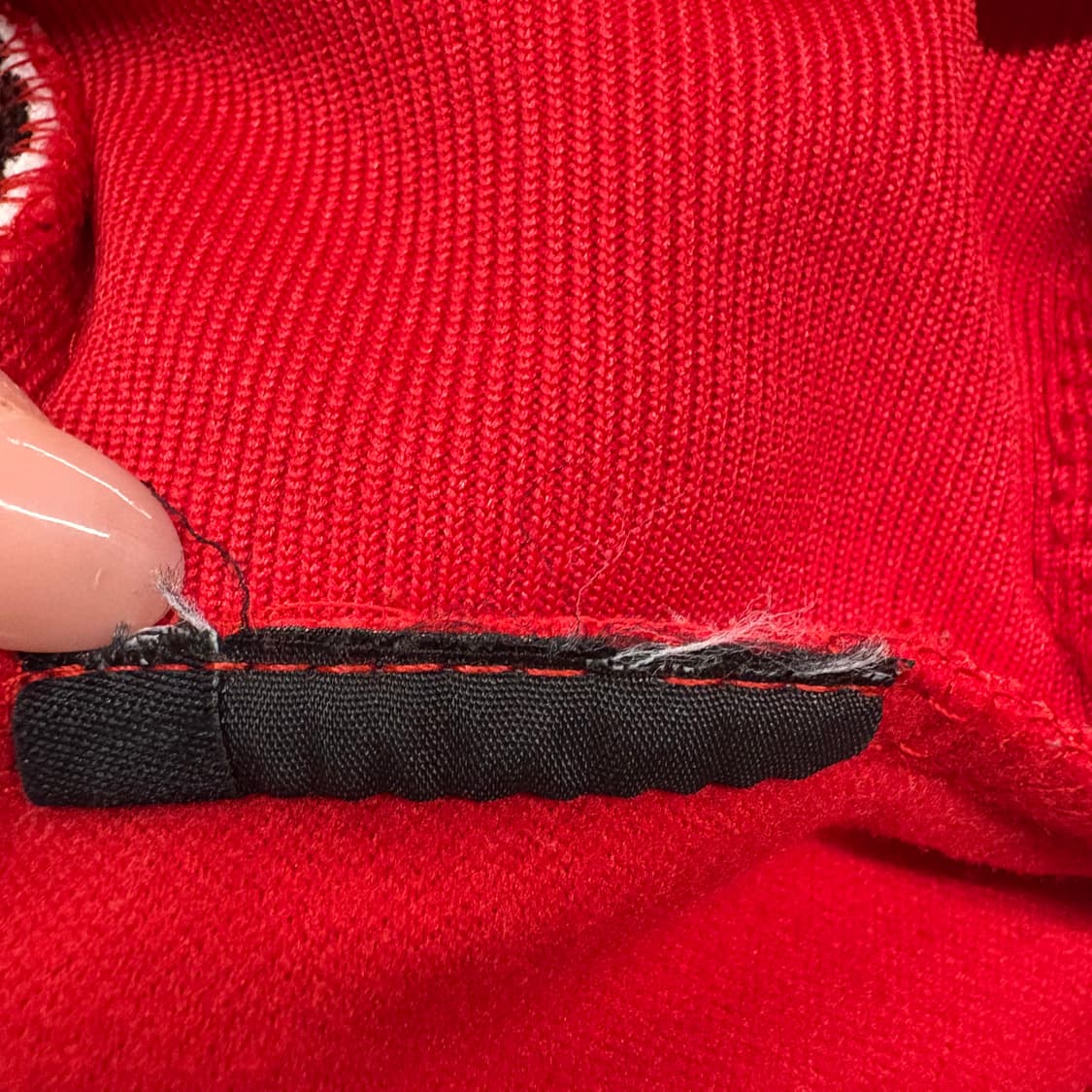 [정품] 아디다스 AC밀란 트레이닝 탑 레드 b18 상품이미지5