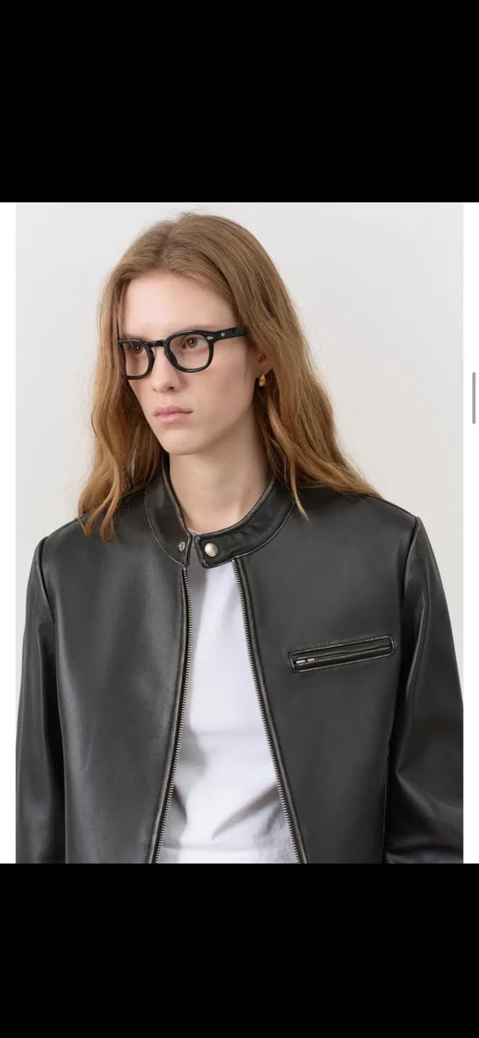 던스트 리얼레더 라이더 자켓 상품이미지2