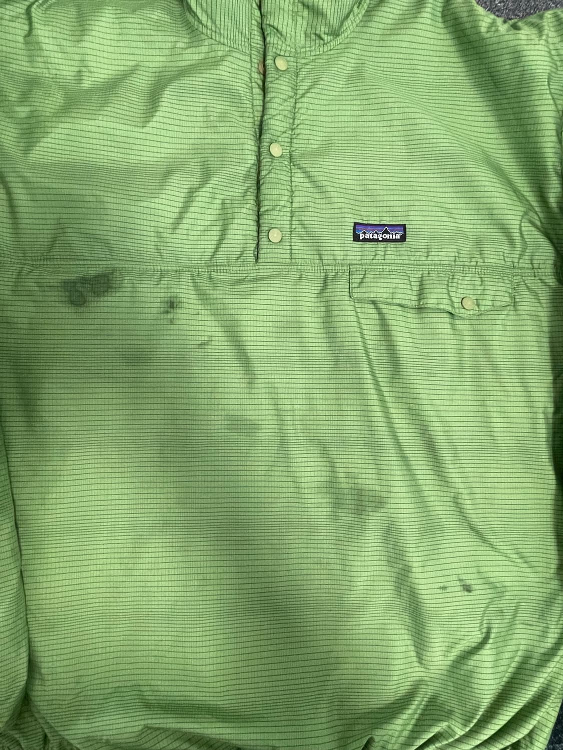[L] 파타고니아 빈티지 글리세이드 스냅티 카키/그린 상품이미지6