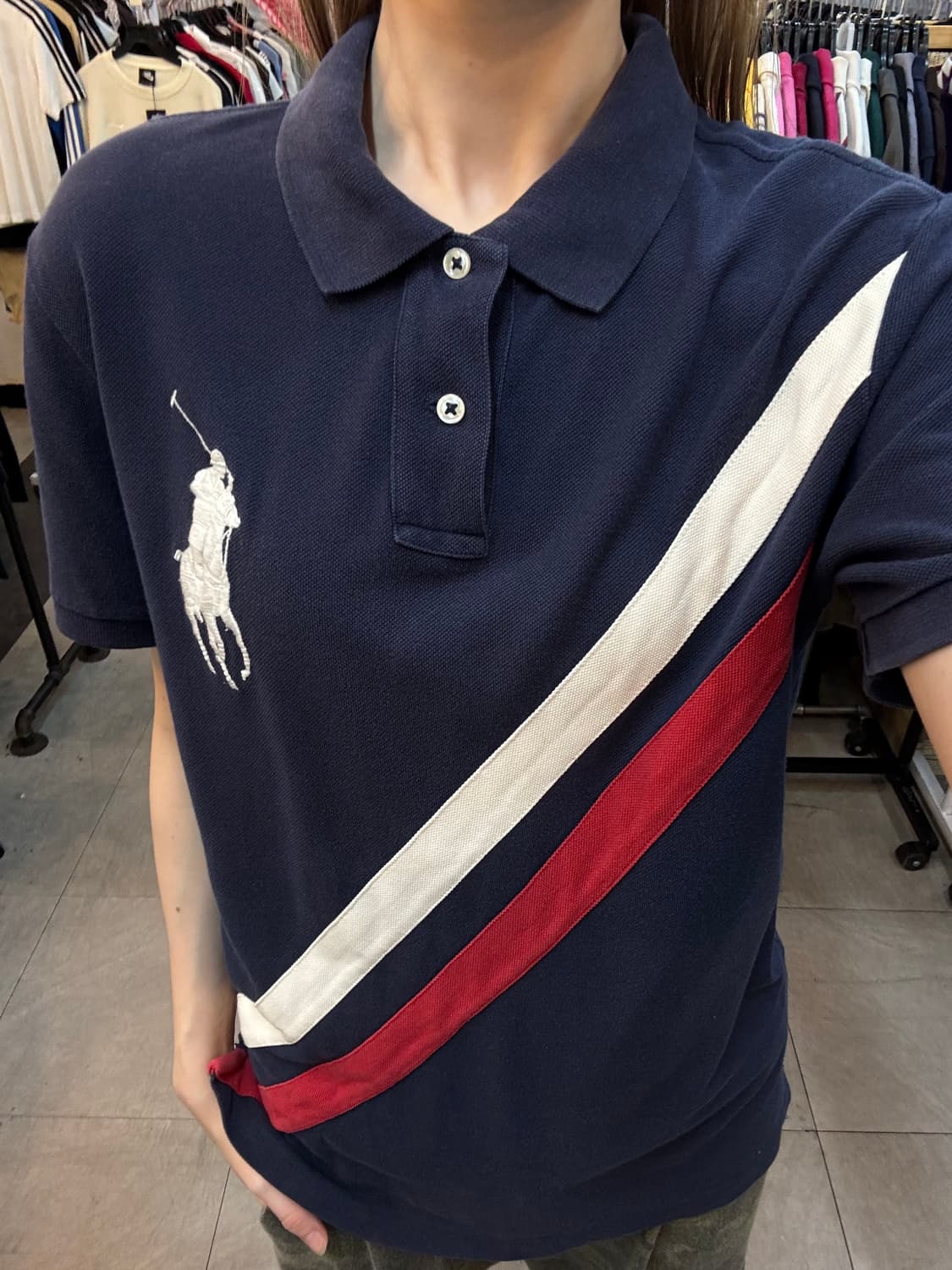 폴로 랄프로렌 반팔 카라티 L 상품이미지1