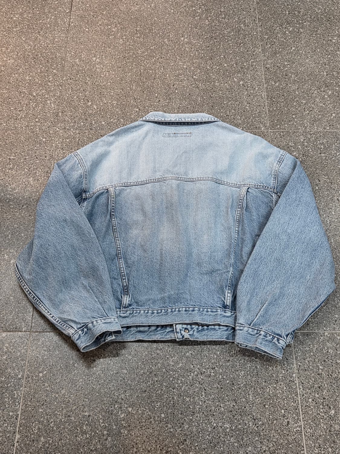 Vintage 빈티지 연청워싱 데님자켓 상품이미지4