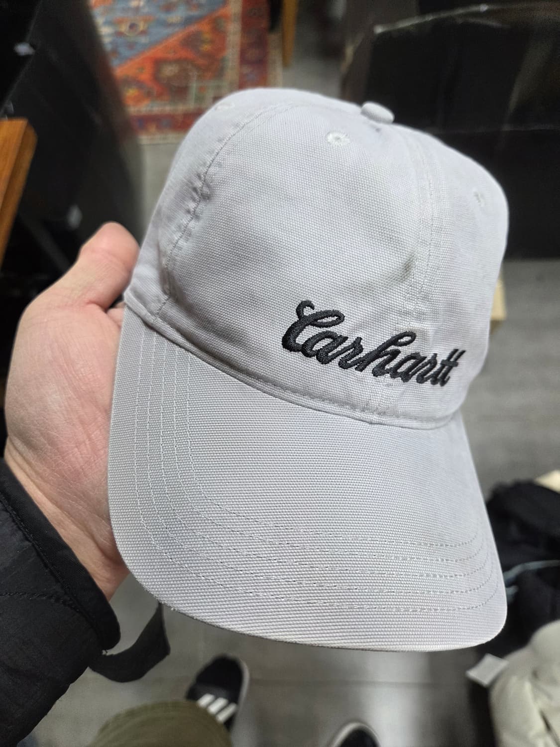 칼하트 레터링 로고 모자 프리  상품이미지6