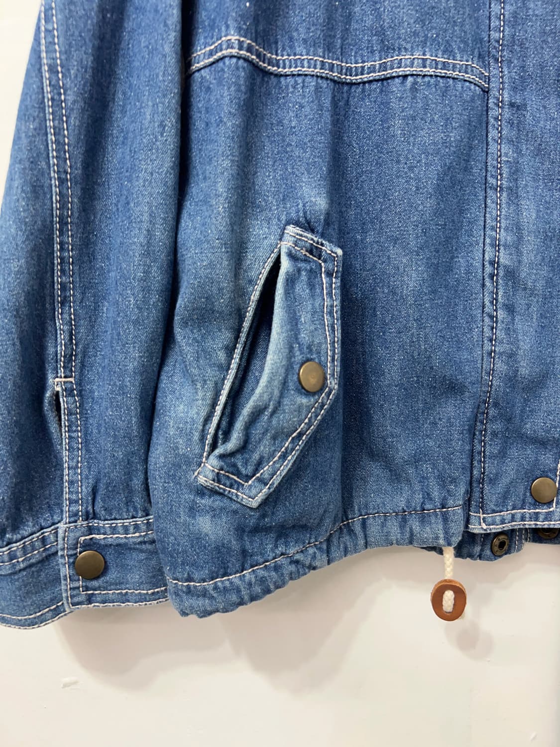 👧🏻OLIVEdesOLIVE Denim Hooded Jacket 상품이미지6