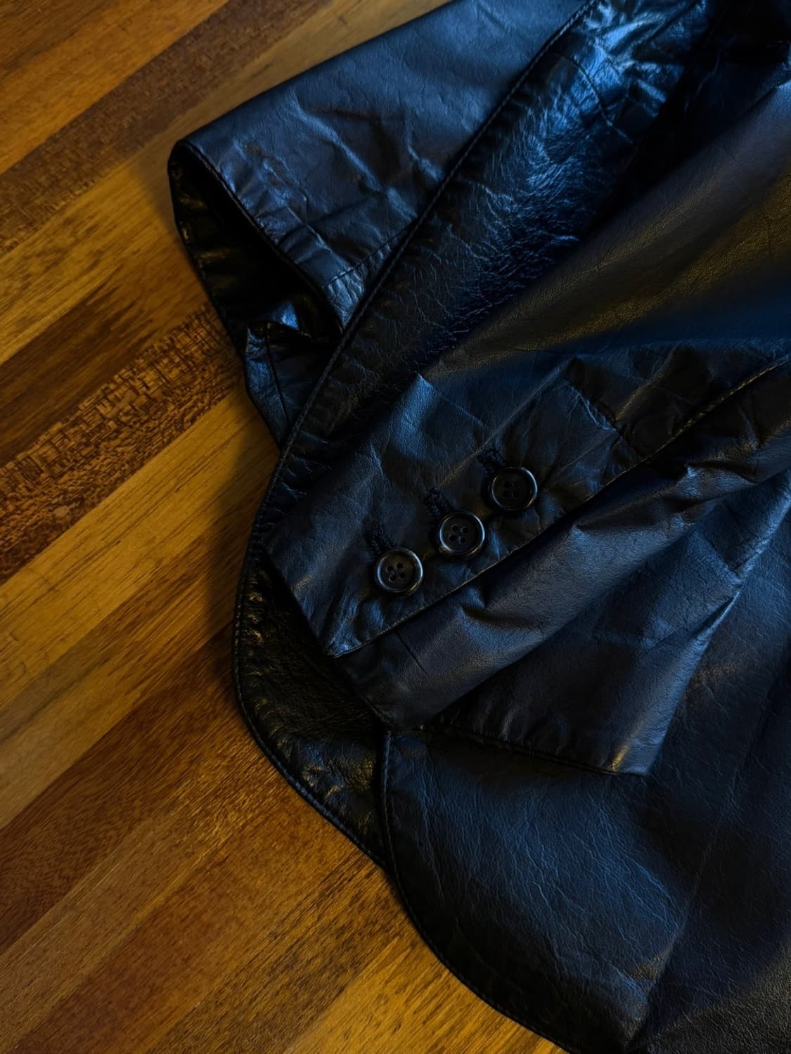 알렉산더 맥퀸 램스킨 레더 테일러드 자켓 100 상품이미지10