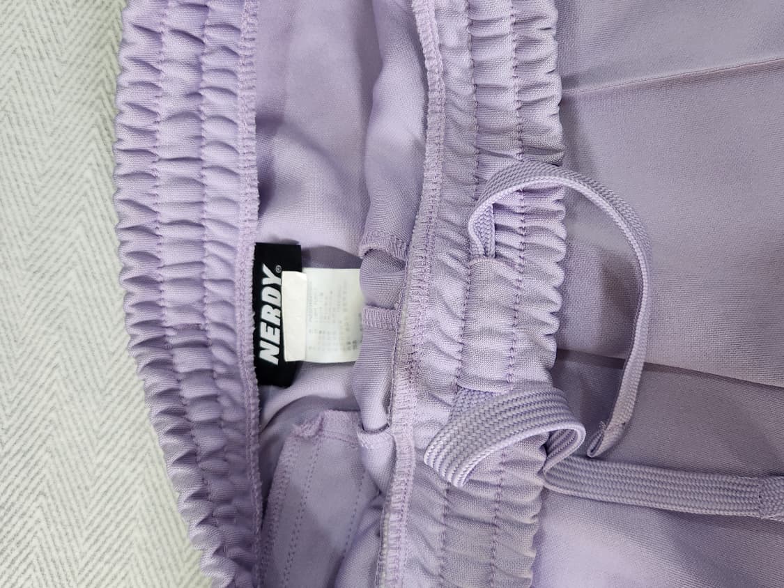 [M] 널디 NERDY 라일락 트랙 트레이닝 팬츠 M 상품이미지5