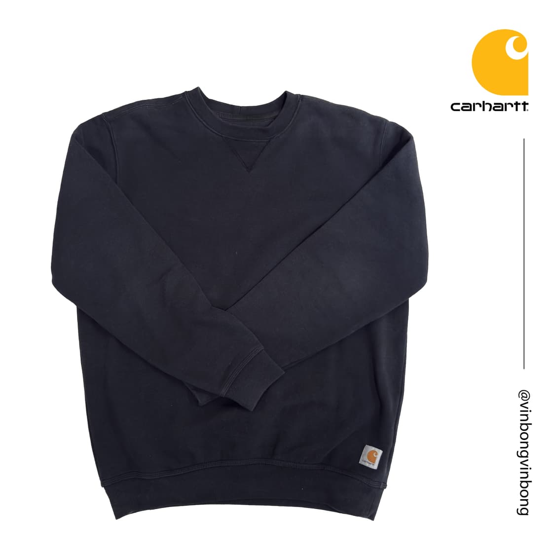 칼하트 K124 오버핏 맨투맨 상품이미지2