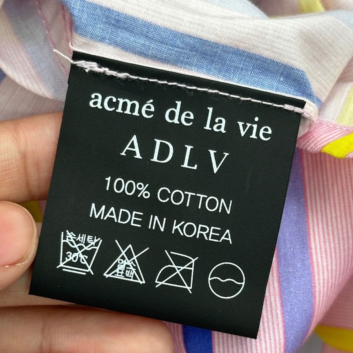 (새상품) ACME DE LA VIE 스트라이프 셔츠 01 상품이미지8