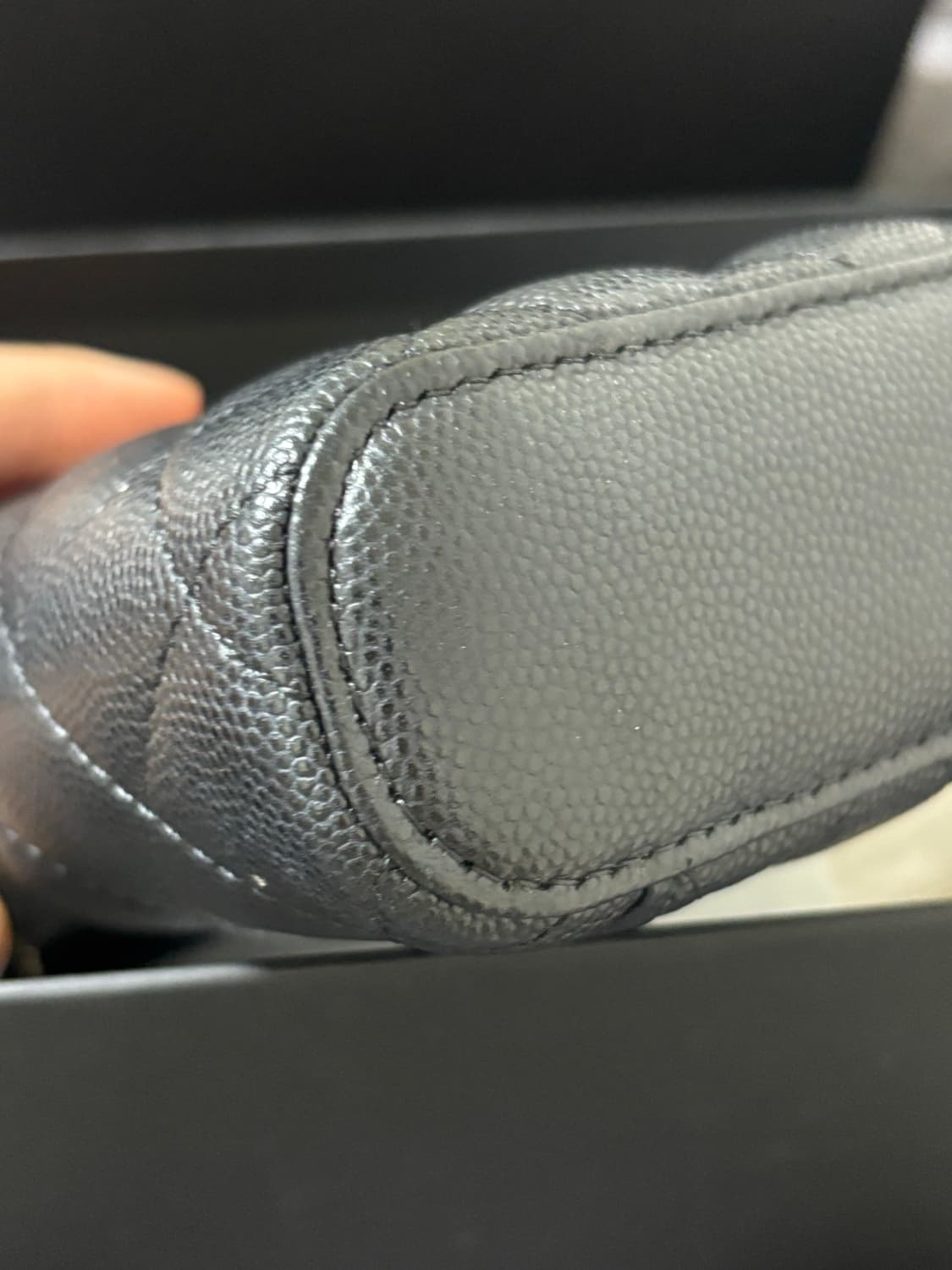 샤넬 캐비어 미니베니티 샴골 (정품) 상품이미지5