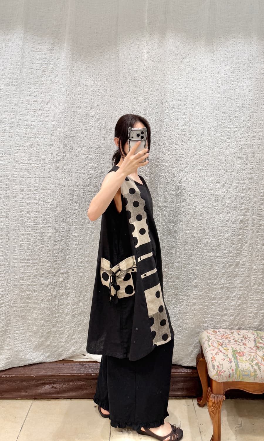 Polka detail black ops 상품이미지7