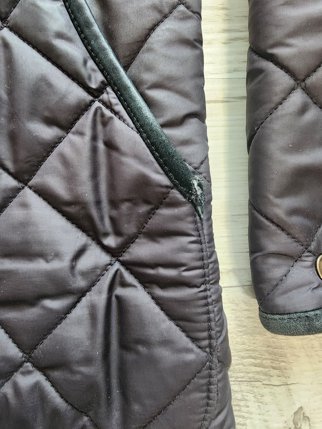 POLO 폴로 랄프로렌 퀼팅 자켓 팜. S(95~98)사이즈 패딩 점퍼 상품이미지8