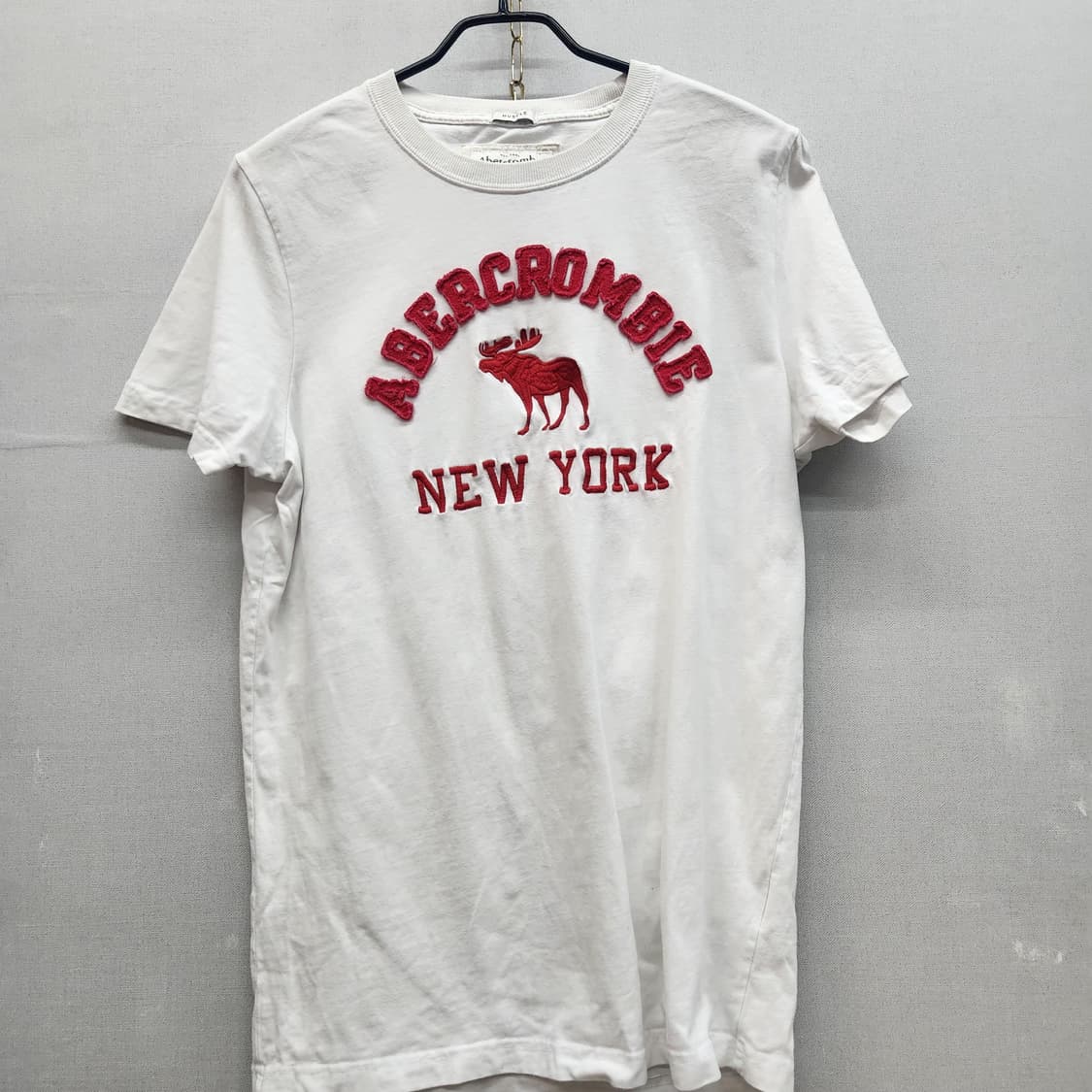 아베크롬비 Y2K 빅로고 반팔티 L(M) 남여공용 상품이미지1