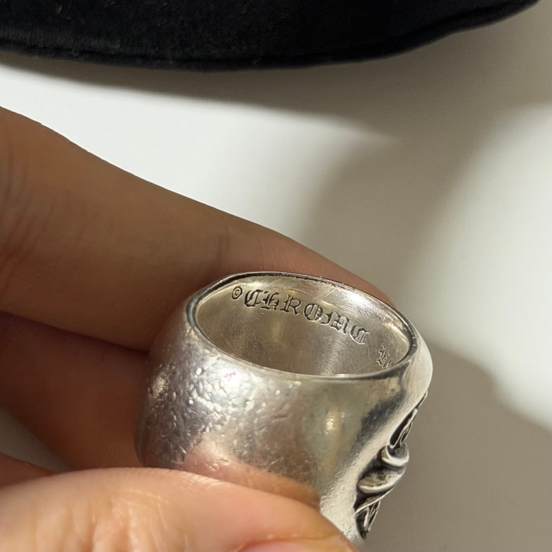 (국내영수증 풀구성)US8.5 (18호) 크롬하츠 클래식 오발링 상품이미지6