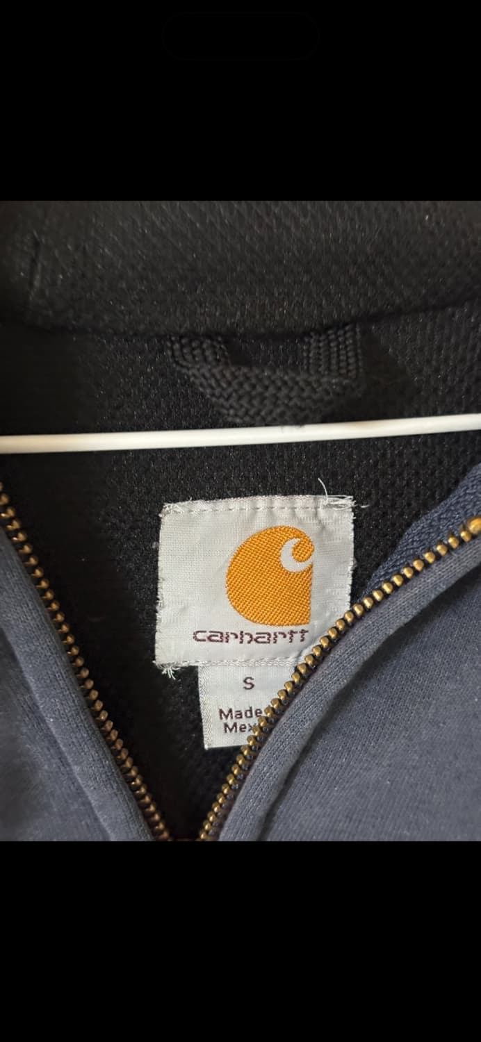 칼하트 네이비 후드집업 상품이미지2