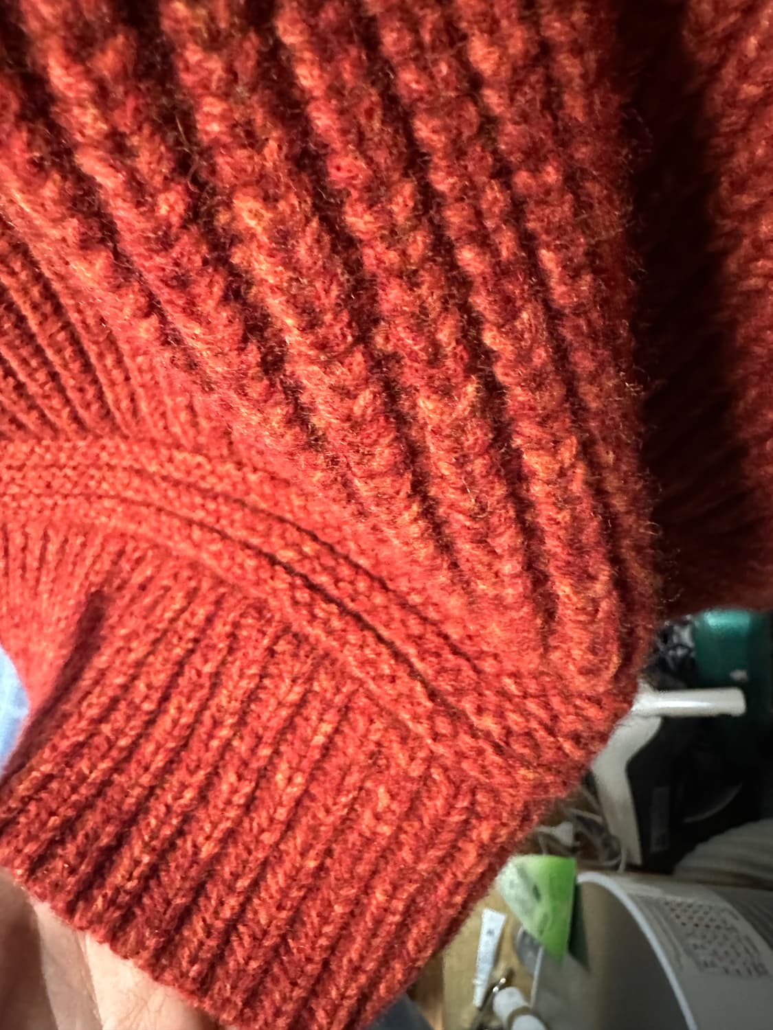 마시모 오스티 마스트럼 아카이브 견장 헤비 울니트 상품이미지8